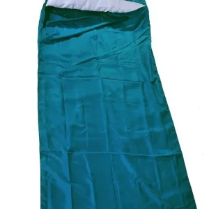 Pure Mulberry Silk Sleeping Bag Liner Travel Sheet 83x33 Inches Lightweight Machine Washable